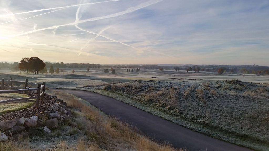 cart path at Washington County Golf Course